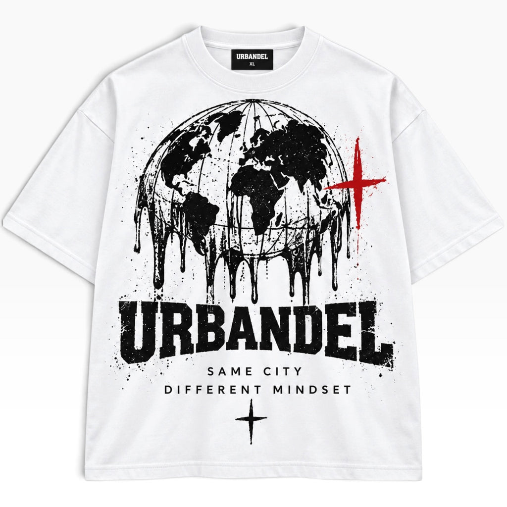 Same City Different Mindset Heavyweight Tee - White
