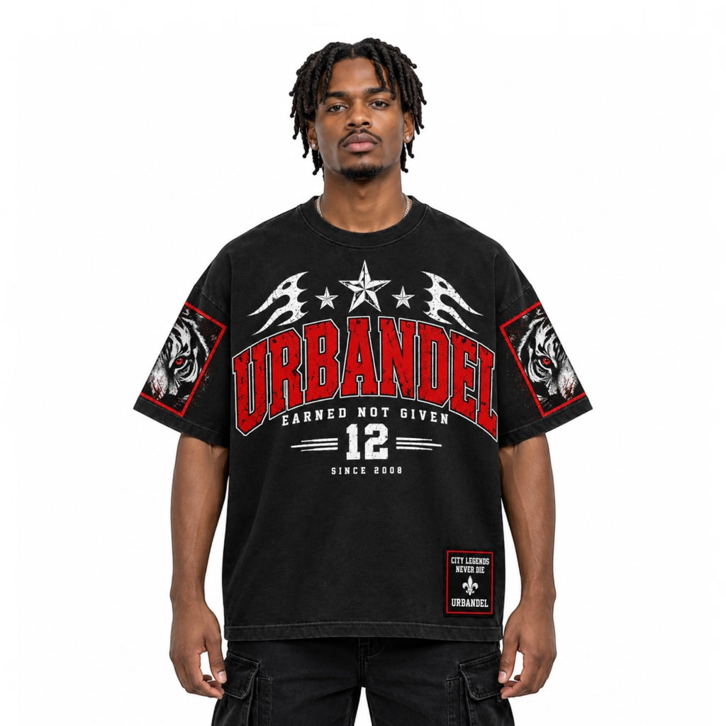 City Legends Fleur XII Heavyweight Tee - Black