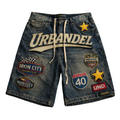 Interstate 40 Racing Denim Shorts