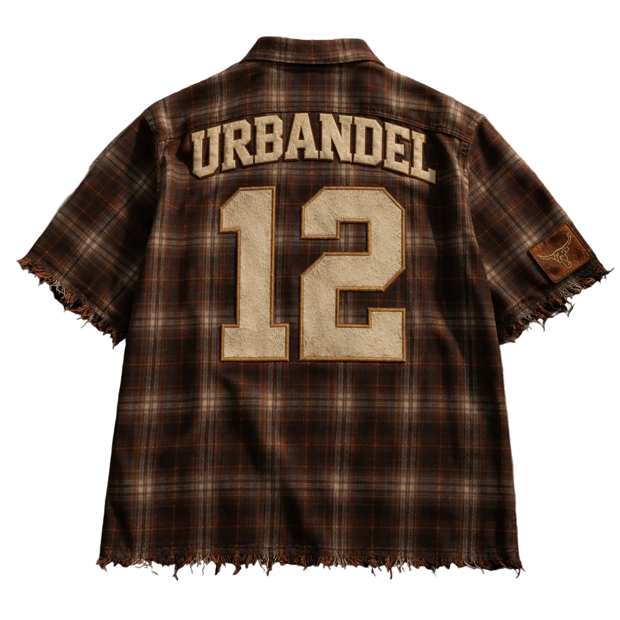 Earned Not Given Plaid Button Up