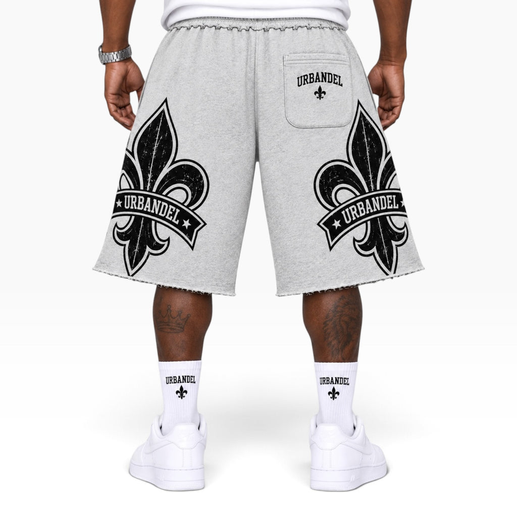Fleur Legacy 3/4 Shorts – Gray