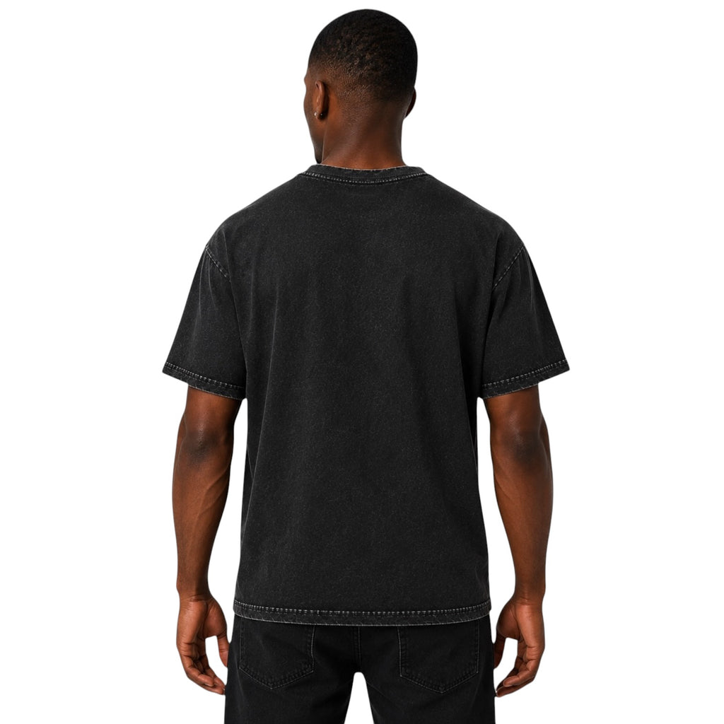 Cracked UBD Varsity Tee – Vintage Black