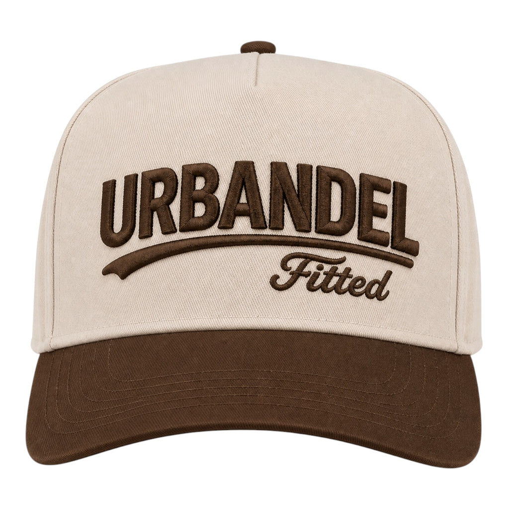 Fitted Snapback – Sand & Brown Edition