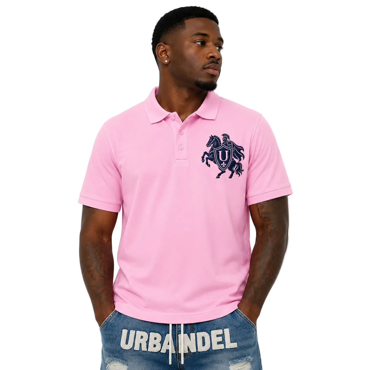 Unknown Warrior Pink Polo