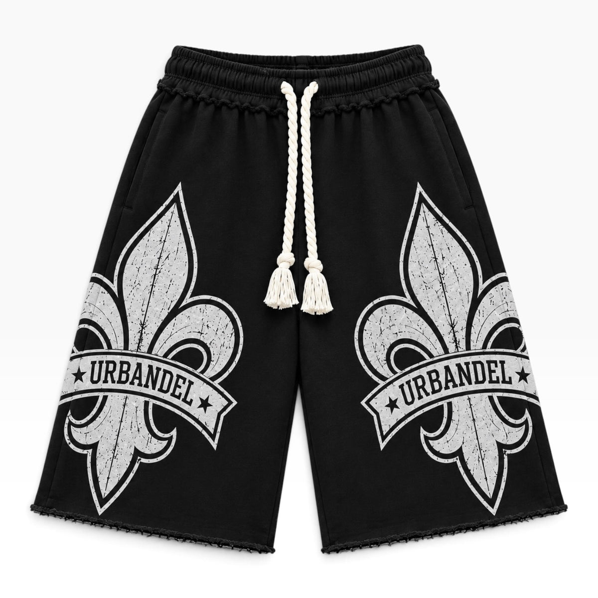 Fleur Legacy 3/4 Shorts – Black