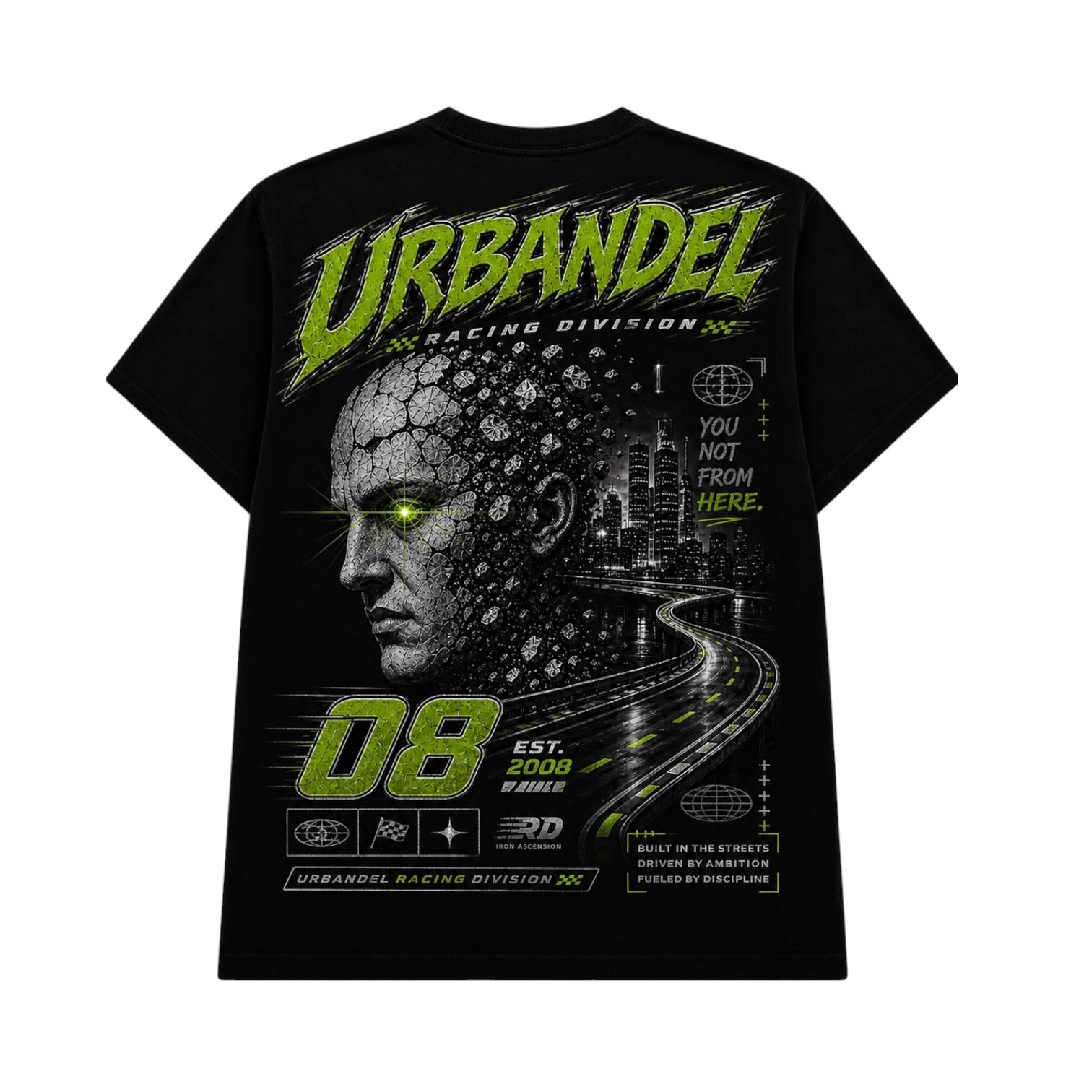 Iron Ascension 08” Racing Division Tee