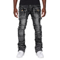 Shadow Construct Stacked Denim