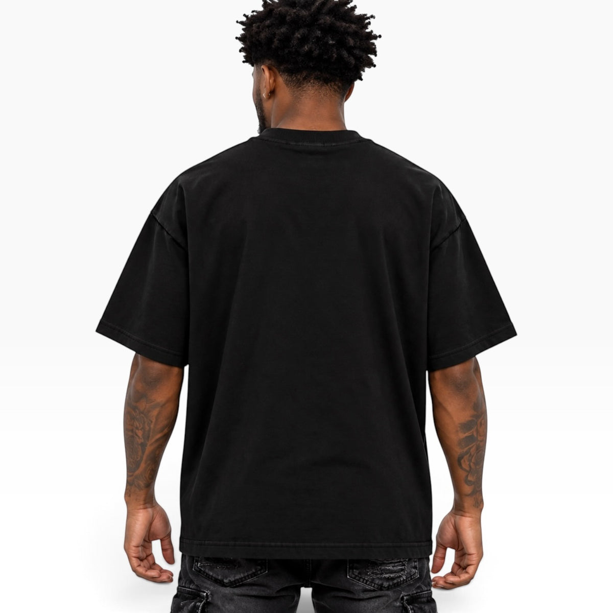 Good Intentions Heavyweight Tee – Black