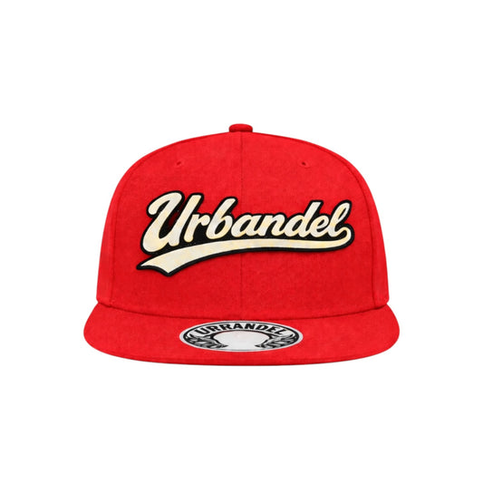 Script Snapback (Vintage Red)