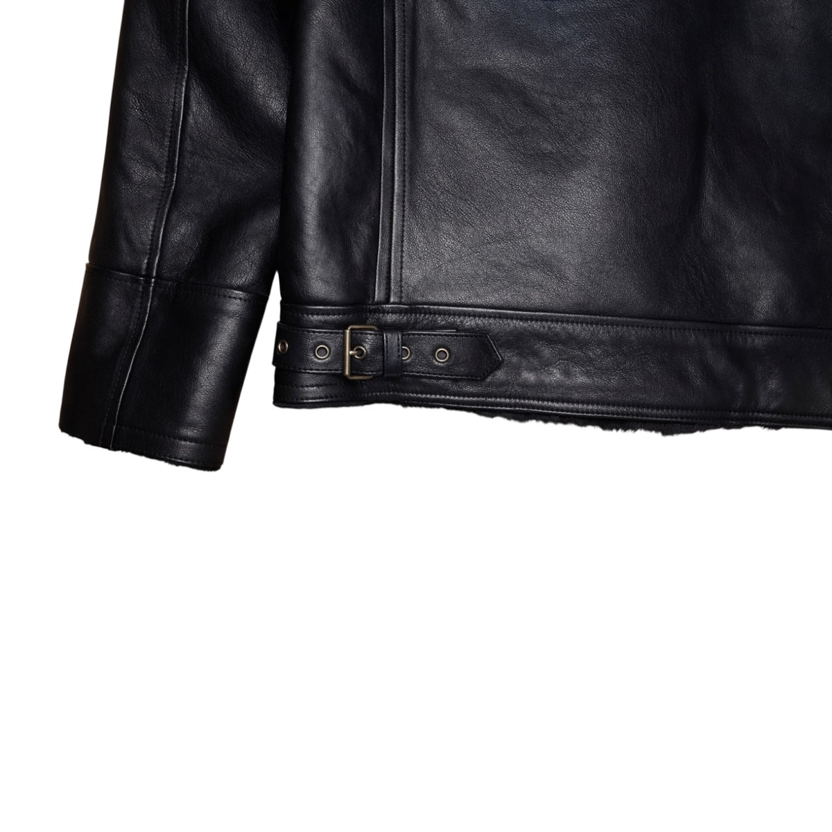 Iron Ascent” Lambskin Fur Jacket