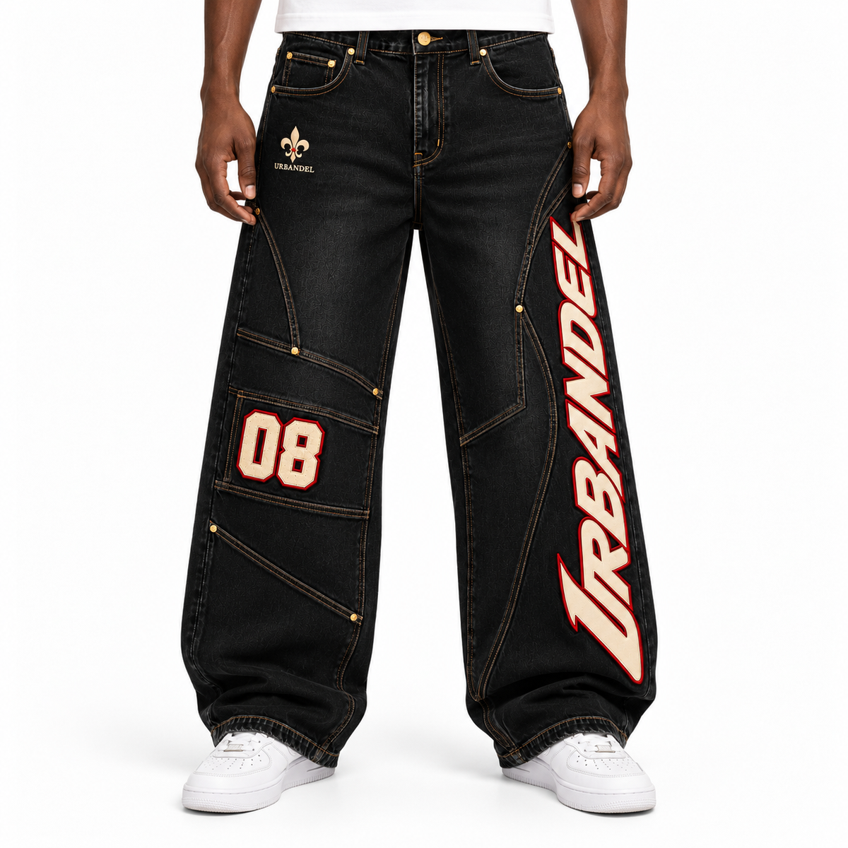 Speedway 08 Wide-Leg Denim