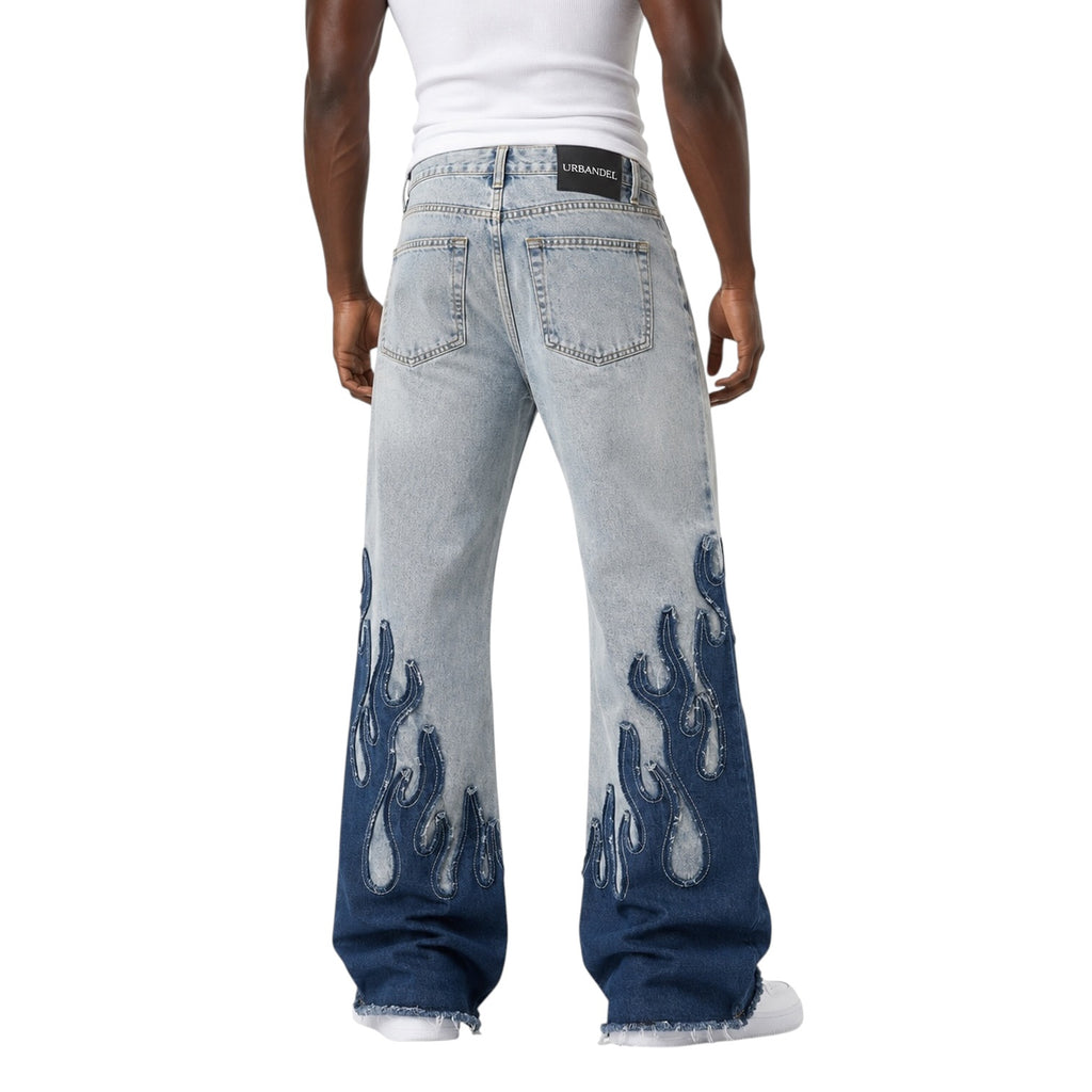 Inferno Flare Jeans – Light Vintage Wash