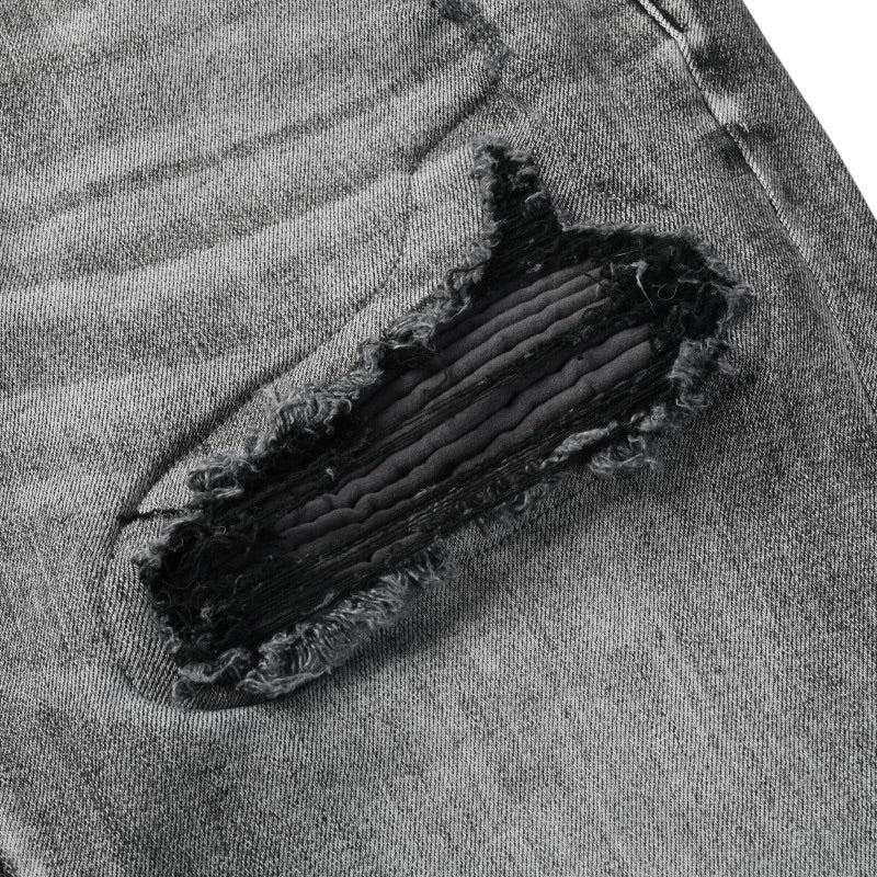 Ghost Fade Stacked Denim