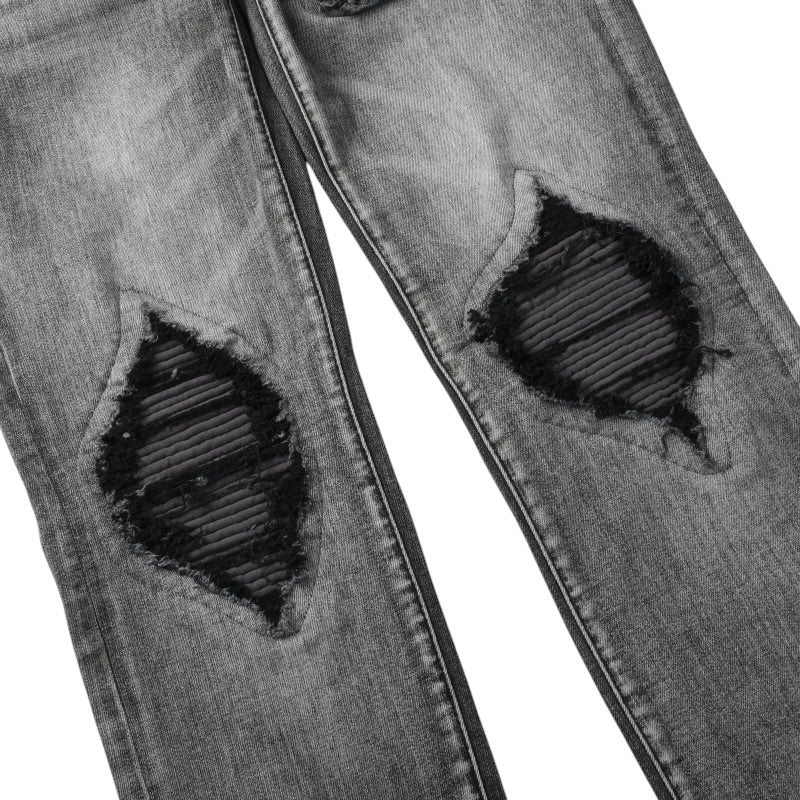 Ghost Fade Stacked Denim