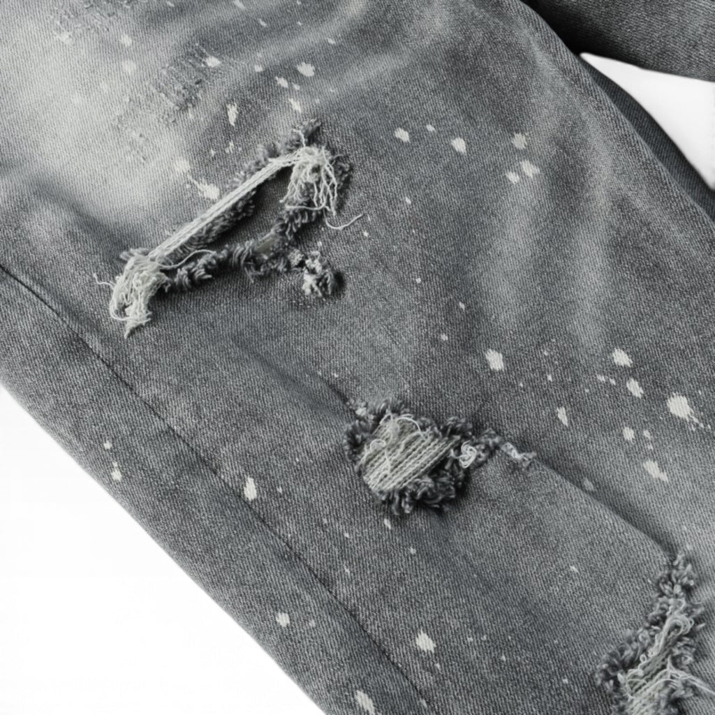 Ghost Ash Distressed Denim