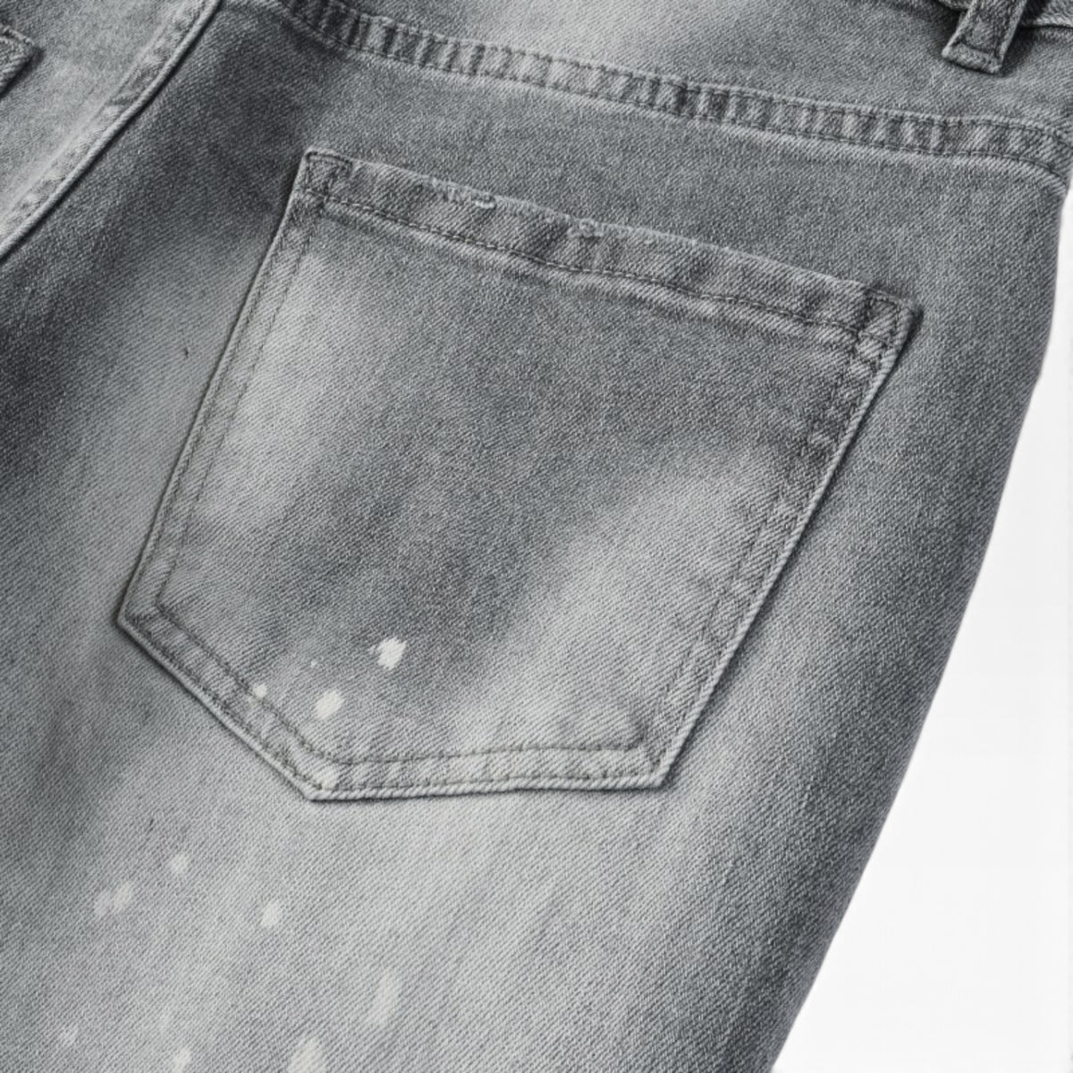 Ghost Ash Distressed Denim