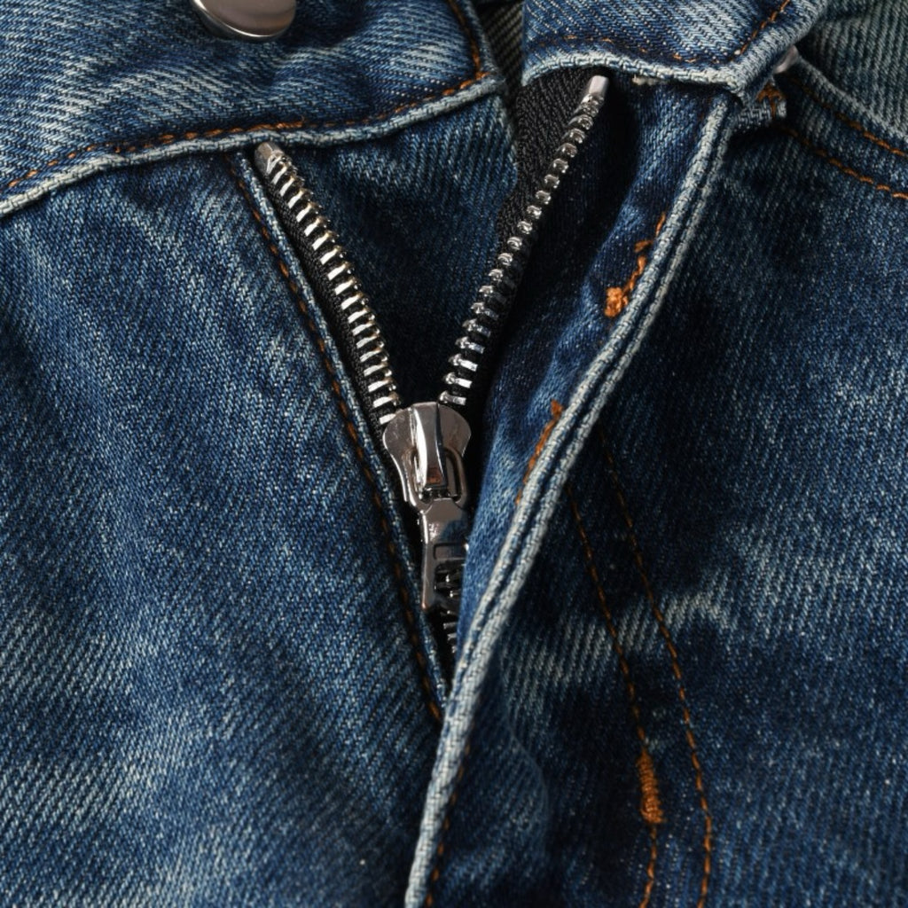 Vintage Indigo Panel Denim