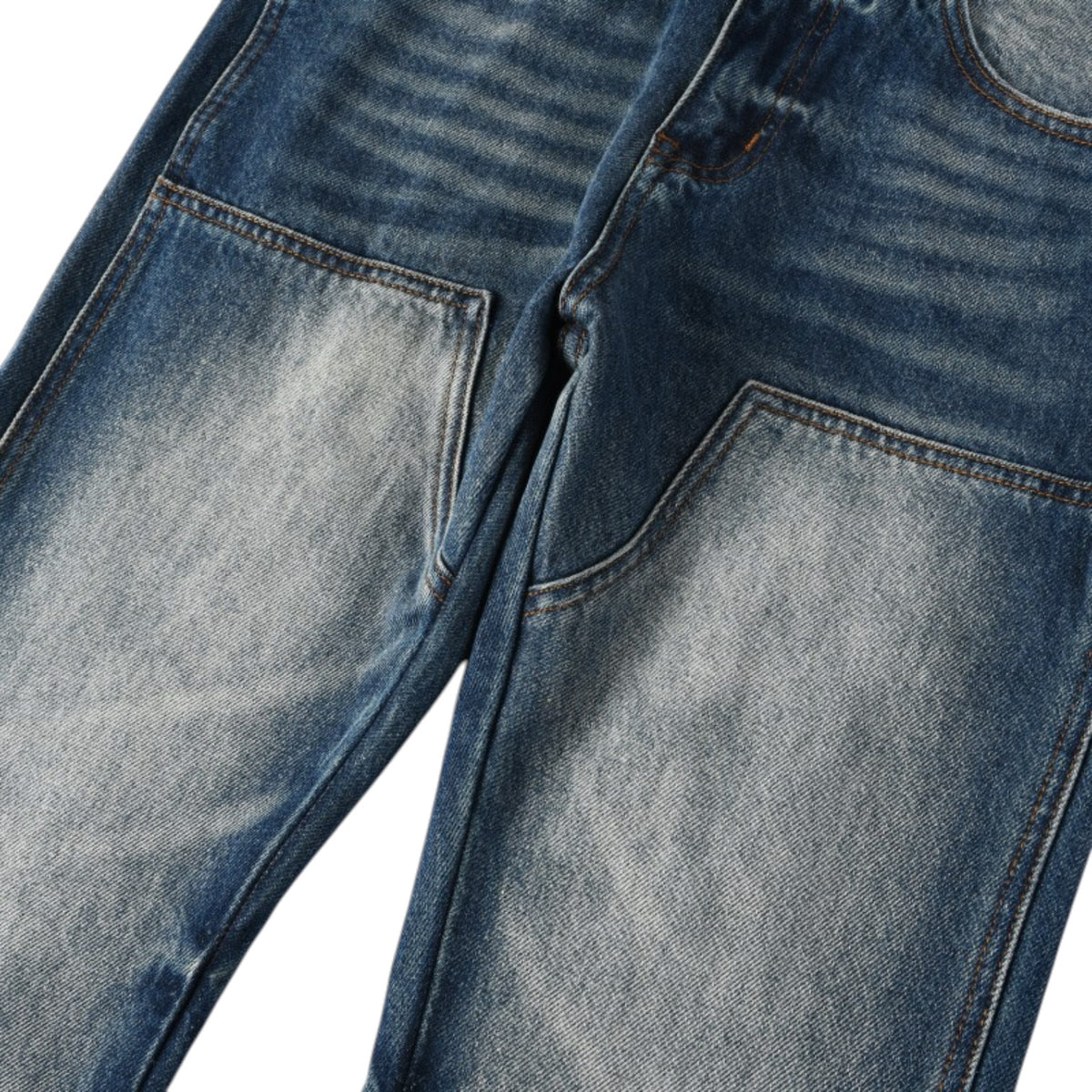 Vintage Indigo Panel Denim