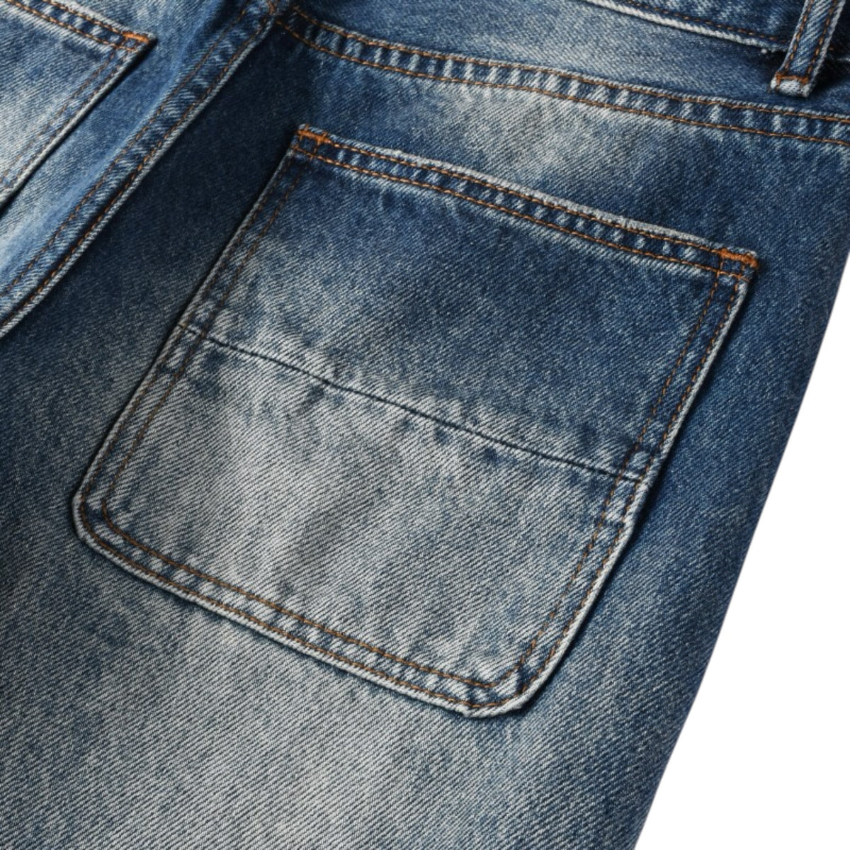 Vintage Indigo Panel Denim