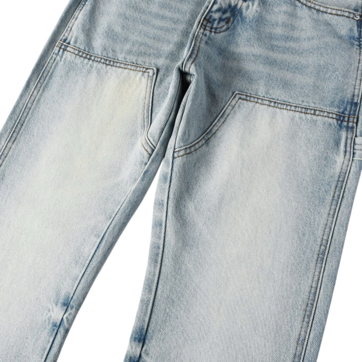 Glacier Blue Panel Stacked Denim