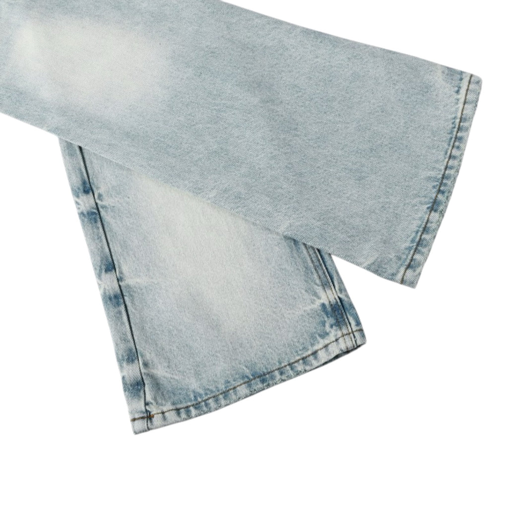 Glacier Blue Panel Stacked Denim