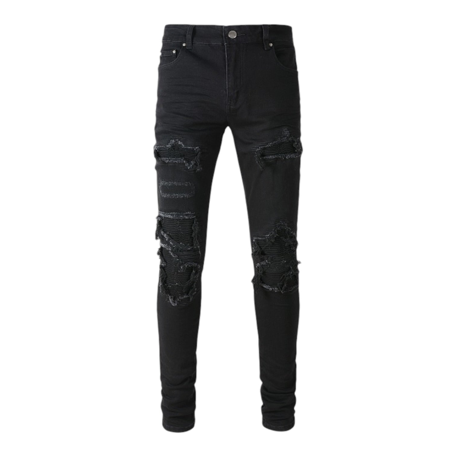 Noir Shred Denim