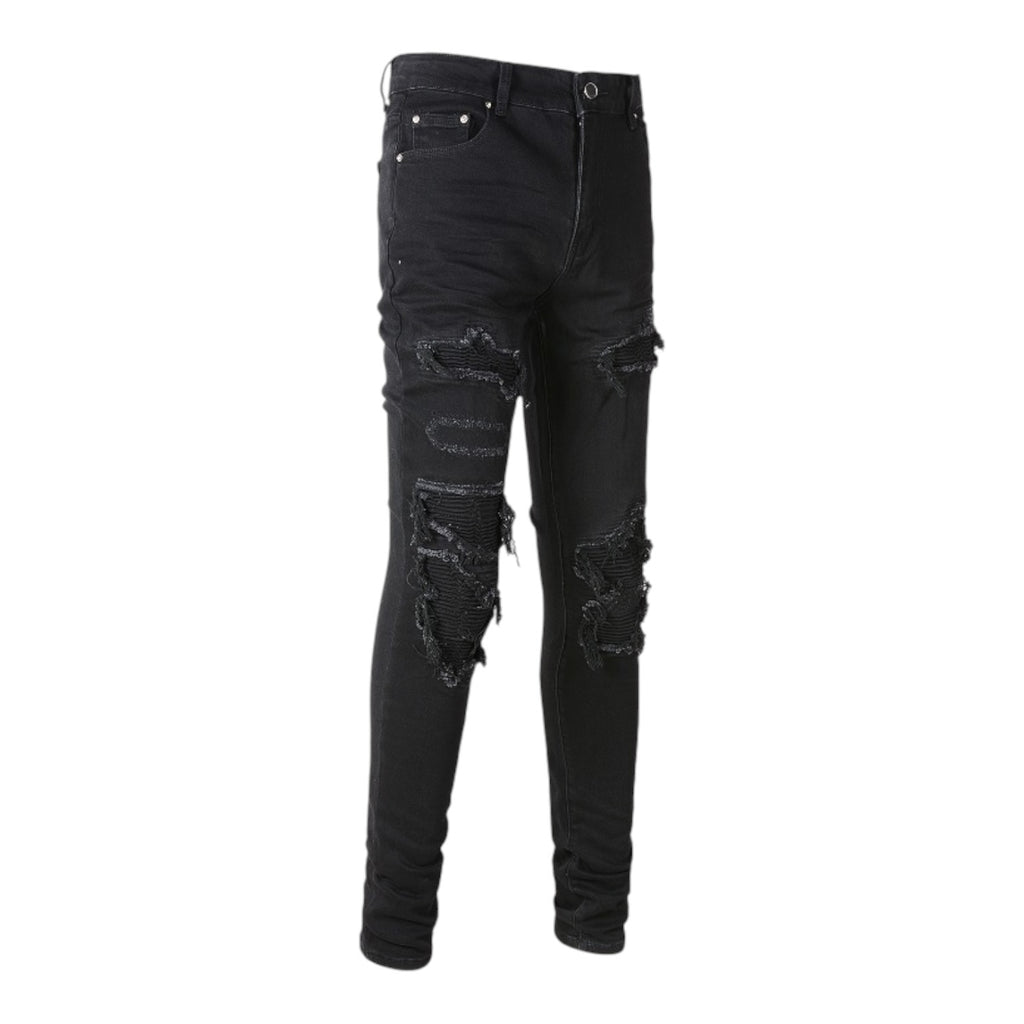 Noir Shred Denim