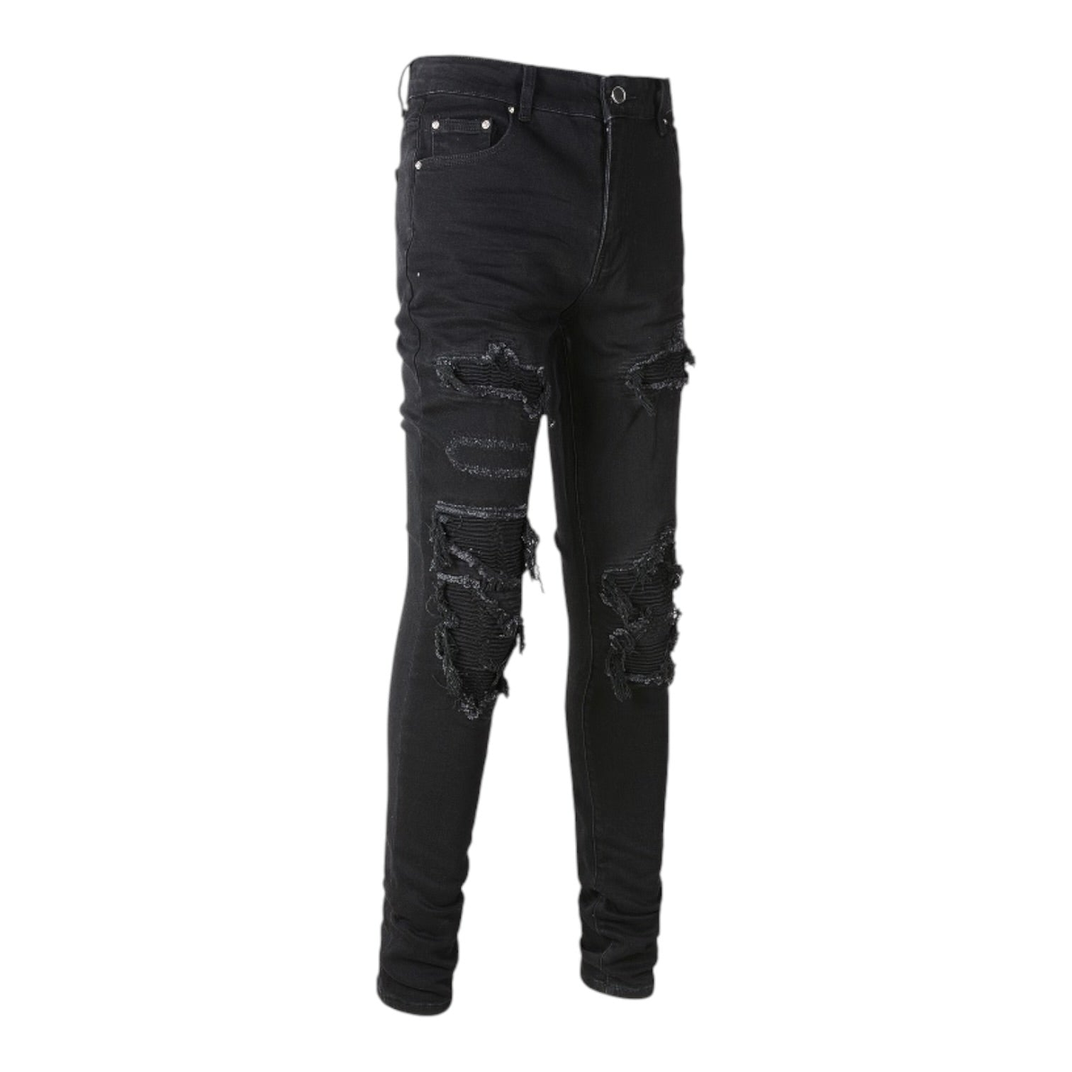 Noir Shred Denim