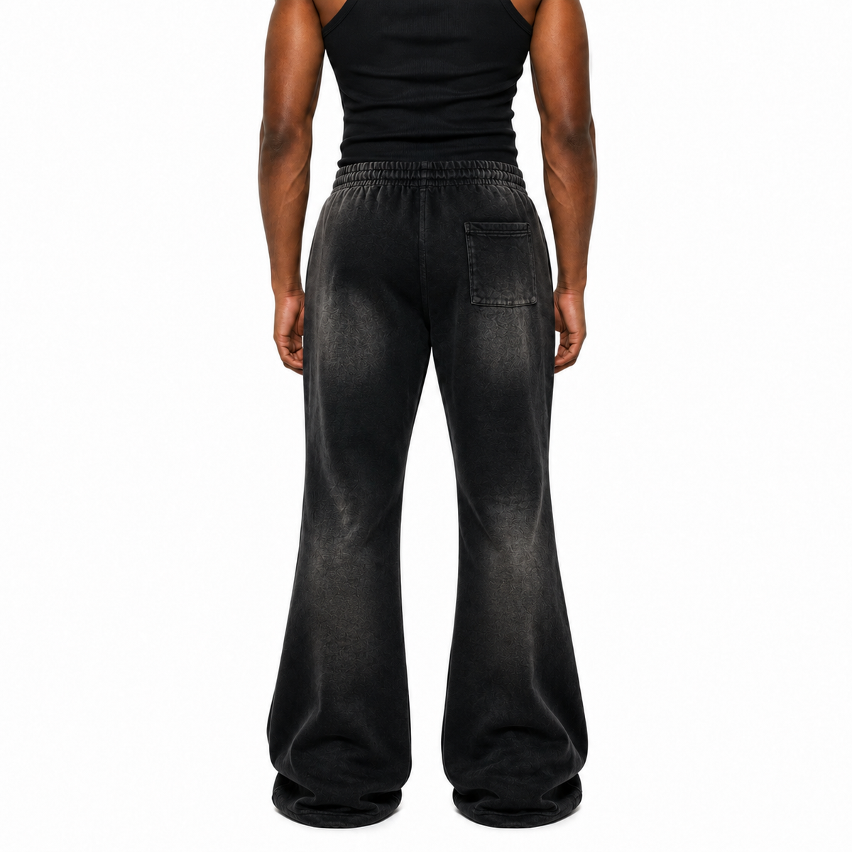 Midnight Ascent” Flare Sweatpants