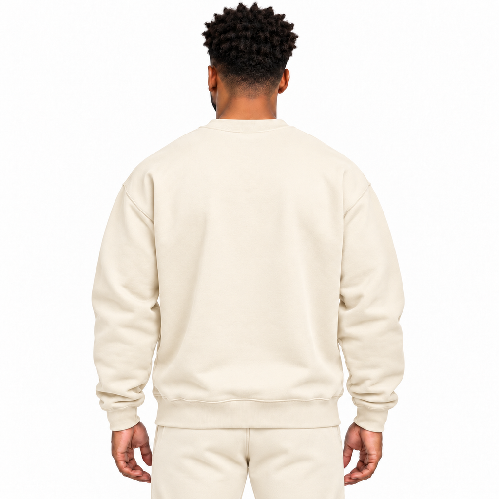 Bull Legacy Graphic Crewneck – Cream