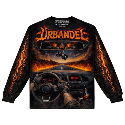 URBANDEL BURNING ROAD TEE