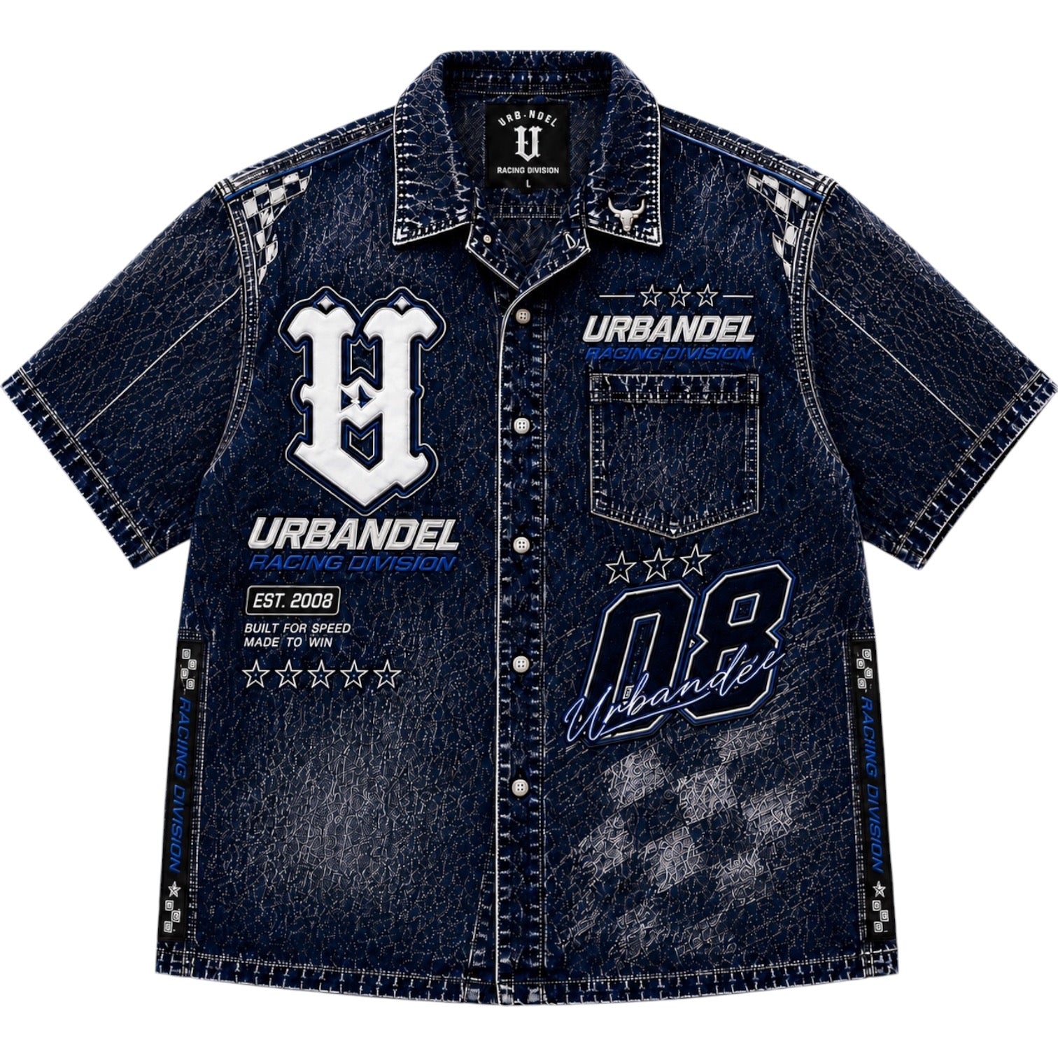 Worldwide Racing Denim Shirt