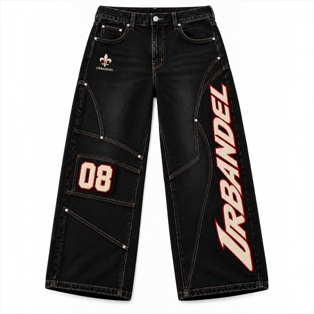 Speedway 08 Wide-Leg Denim