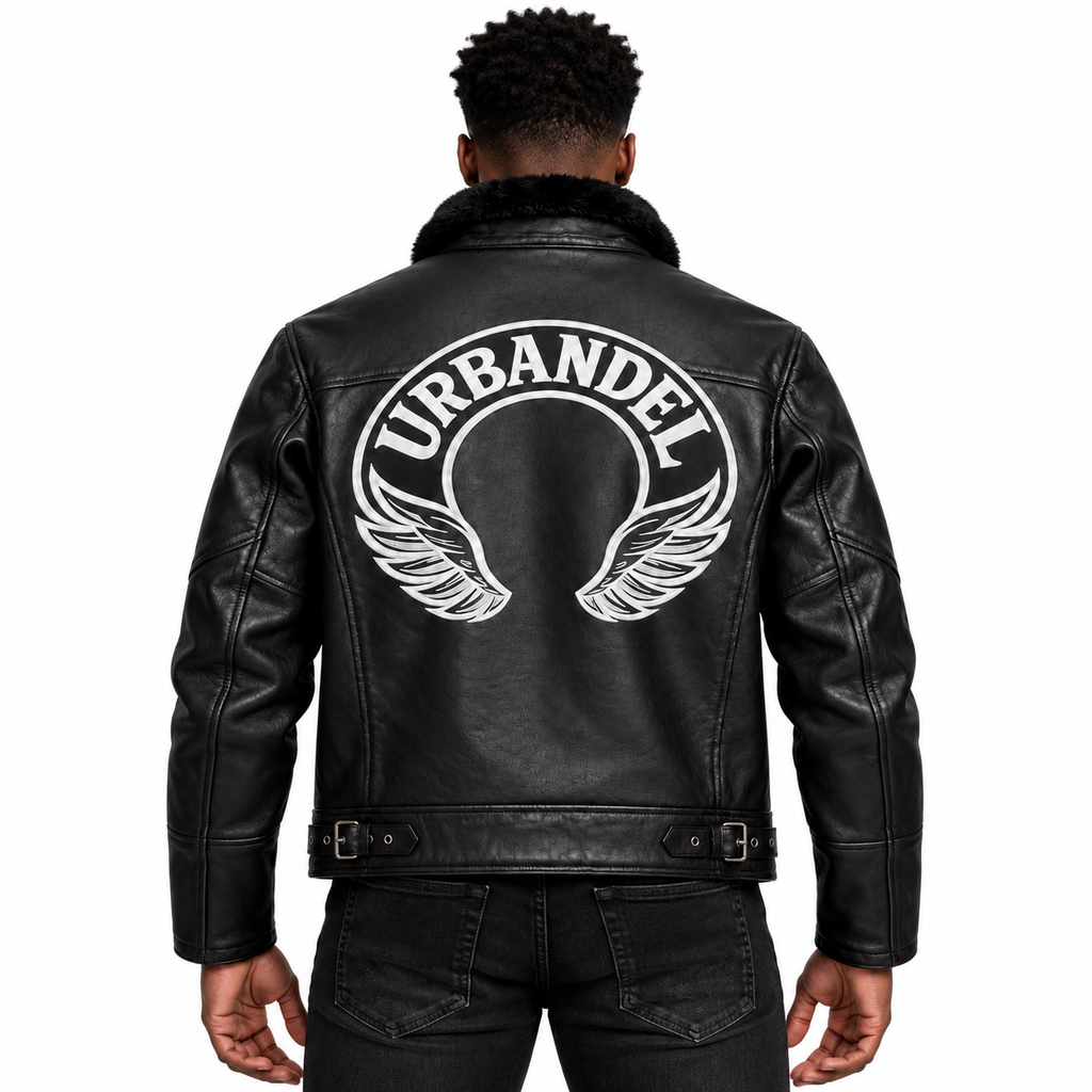 Iron Ascent” Lambskin Fur Jacket