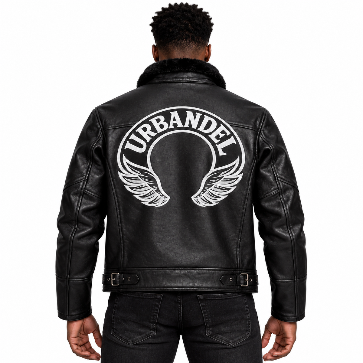 Iron Ascent” Lambskin Fur Jacket