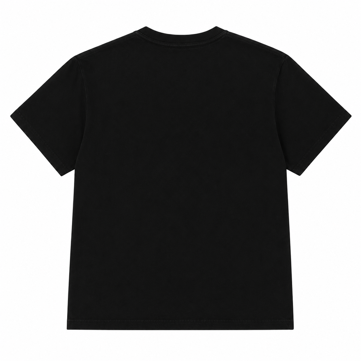 UB Vintage Script Tee – Washed Black